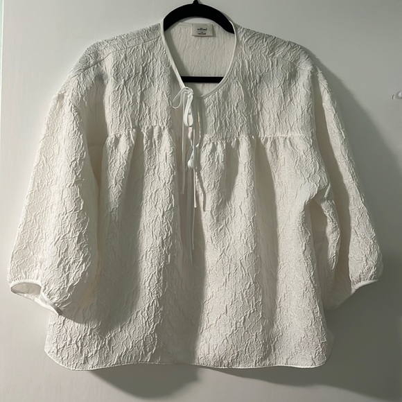 Aritzia Wilfred Playa Blouse Size M - Picture 6 of 11